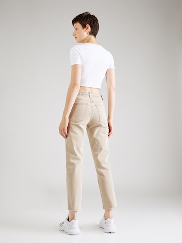 TOPSHOP Regular Jeans in Beige