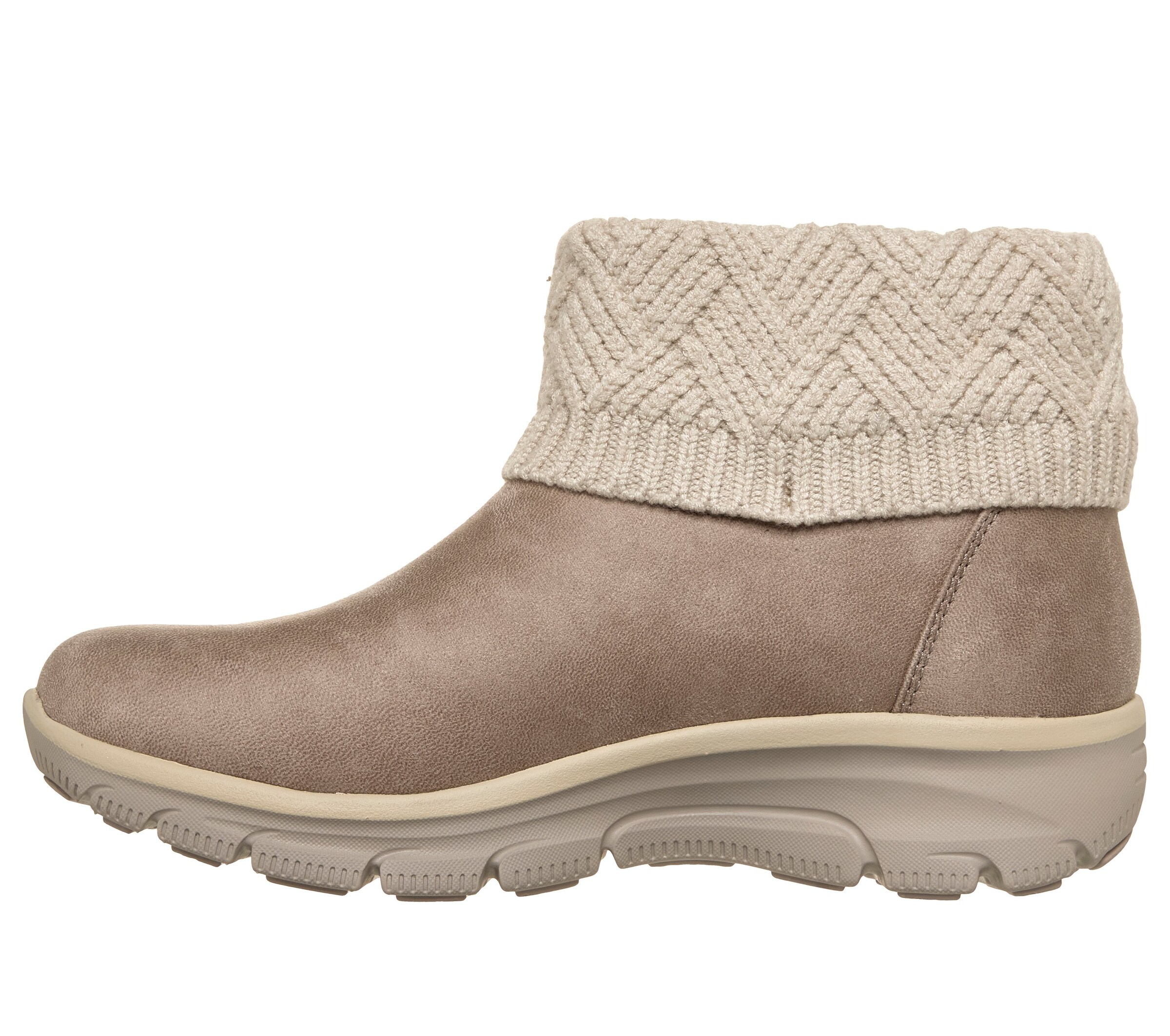 SKECHERS Ankle Boots 'EASY GOING' in Beige: Vorderseite