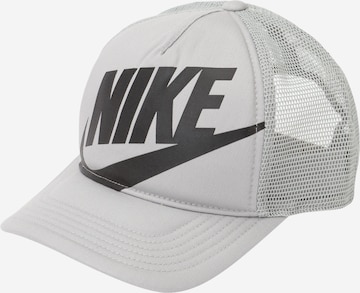 Nike Sportswear Hat in Grey: front