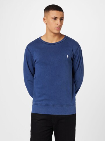 Polo Ralph Lauren - Sweatshirt em azul: frente