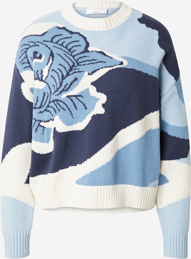 Megztinis iš Guido Maria Kretschmer Women, spalva – mėlyna / tamsiai mėlyna / balta, Prekių apžvalga