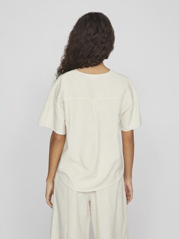 VILA Bluse i beige
