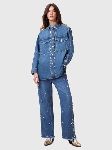 AllSaints Wide Leg Jeans 'BLAKE' (GOTS) in Blau
