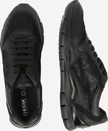 GEOX Rövid szárú sportcipők - fekete