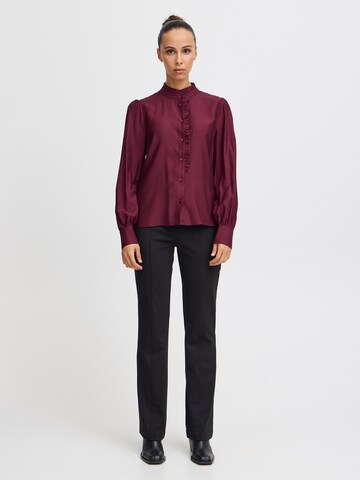 ICHI Bluse 'IH KARLANI' in Rot