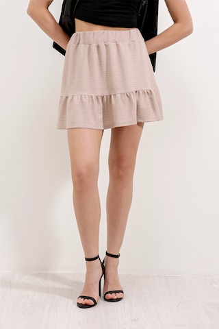 Bigdart Rock in Beige: Vorderseite