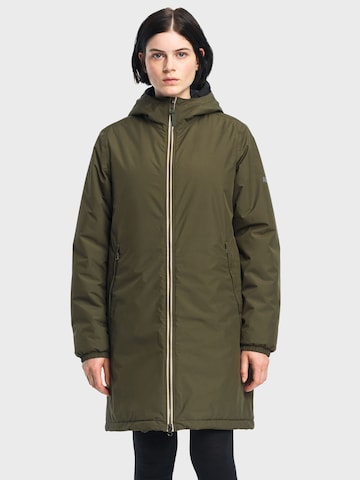 AIGLE Zimska jakna ' UNISEX ' | zelena barva: sprednja stran
