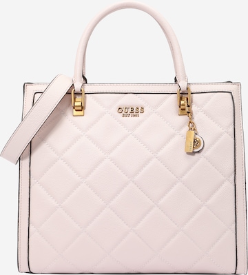 GUESS Handtasche 'ABEY' in Pink: predná strana