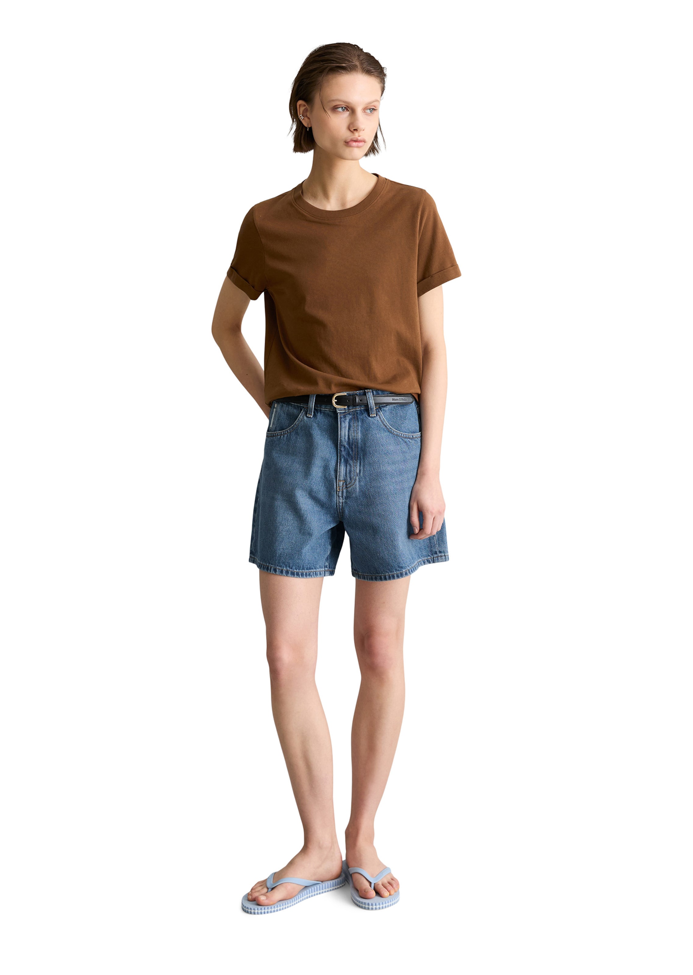 T-shirt Marc O'Polo DENIM en marron