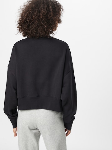 Nike Sportswear Sweatshirt 'Phoenix Fleece' in Zwart