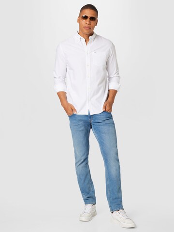 WRANGLER Regular Fit Hemd in Weiß