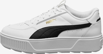 PUMA Platform trainers in White