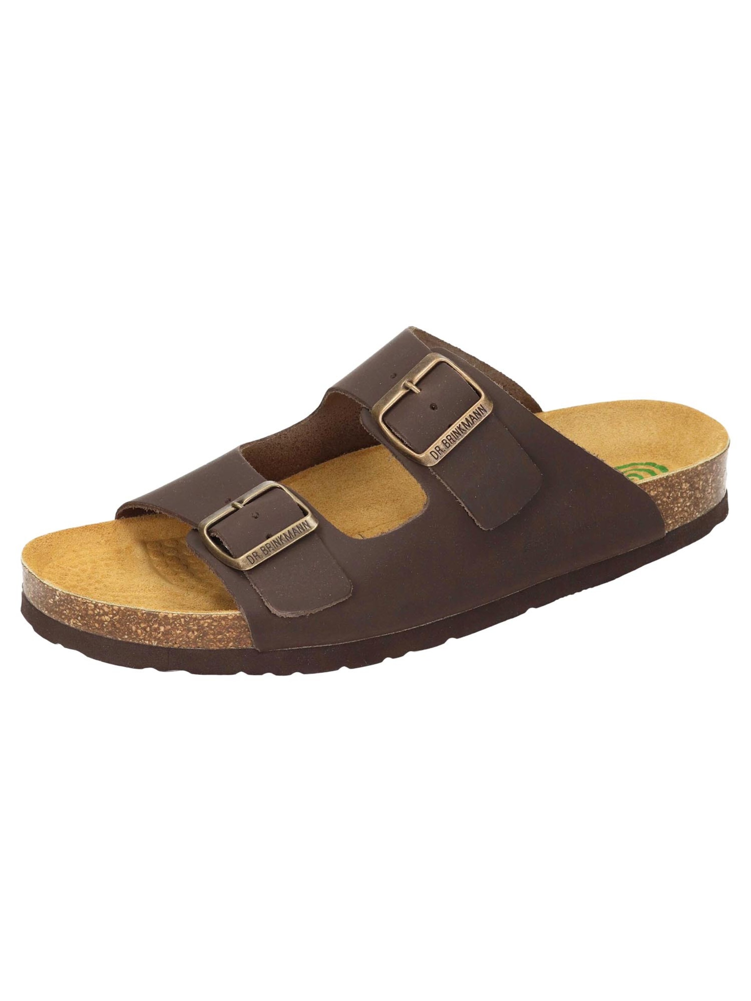 DR. BRINKMANN Mules 'Bonillo' in Brown