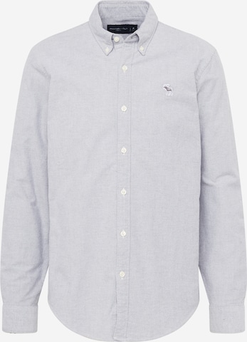 Abercrombie & Fitch - Ajuste regular Camisa en blanco: frente