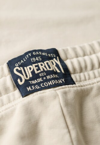 Wide Leg Pantalon cargo 'Athletic Essentials' Superdry en beige
