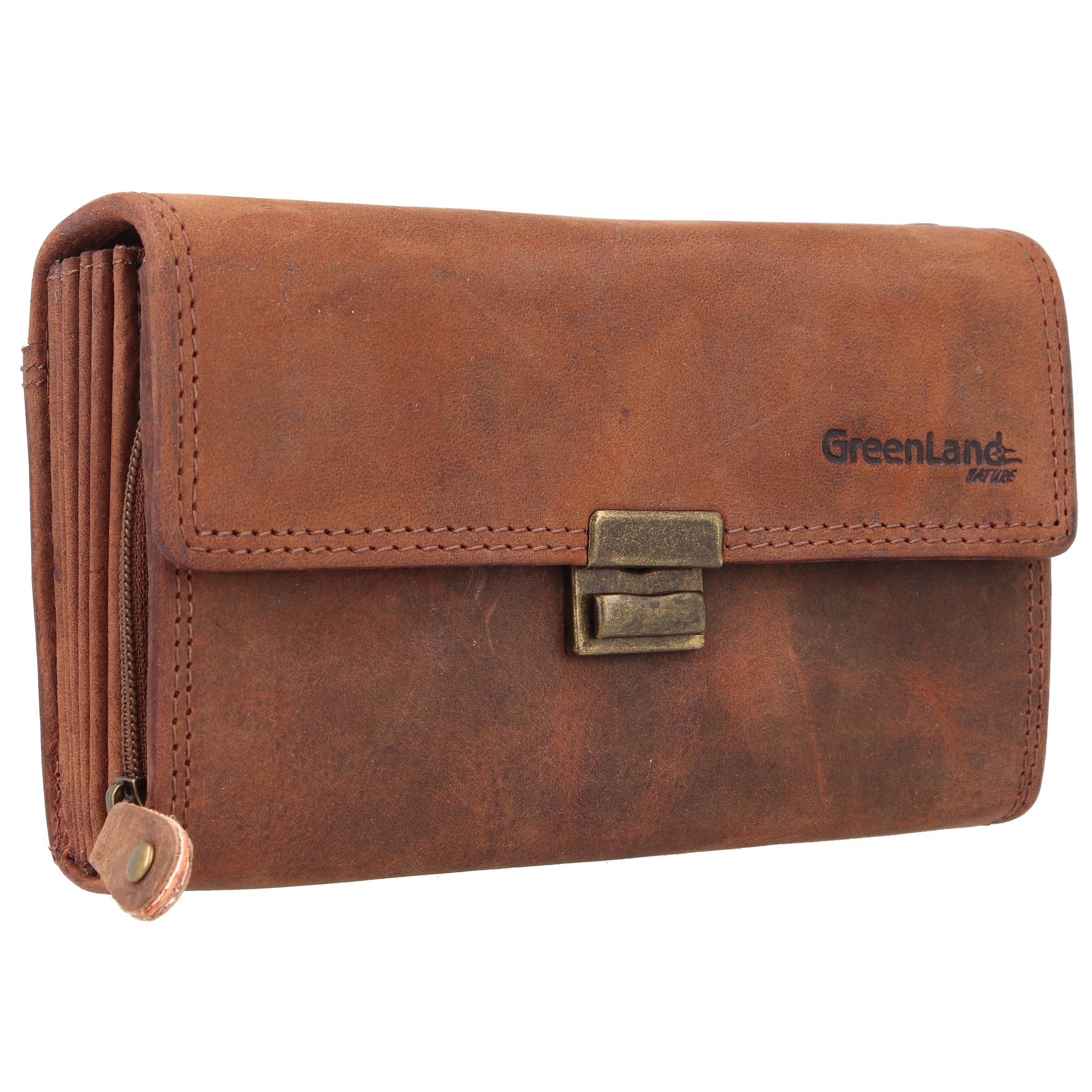 Greenland Nature Wallet 'Montenegro' in Brown