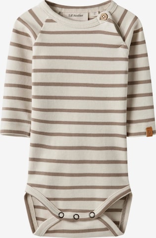 Lil'Atelier Romper/Bodysuit in Beige: front