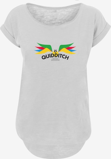 F4NT4STIC T-shirt 'Harry Potter Quidditch Golden Snitch' en bleu foncé / jaune / vert / blanc, Vue avec produit