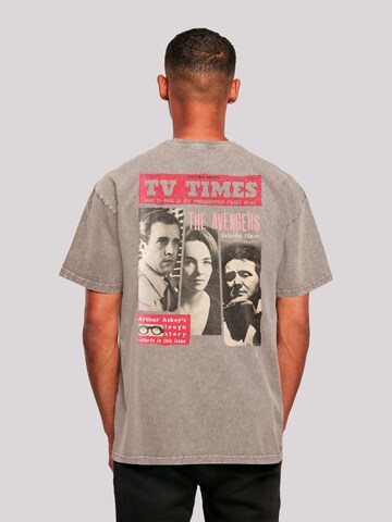 T-Shirt 'TV Times The Avengers 1961 Cover' F4NT4STIC en gris