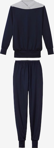 CALIDA Pyjama in Blau: predná strana