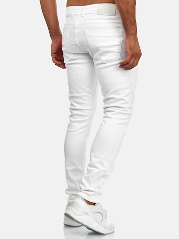 Tazzio Slimfit Jeansy '16525' w kolorze biały