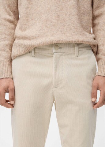 MANGO MAN Slimfit Hose 'Berdam' in Beige