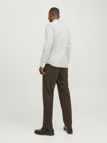 JACK & JONES Slim Fit Hemd 'JJJoe' in Grau