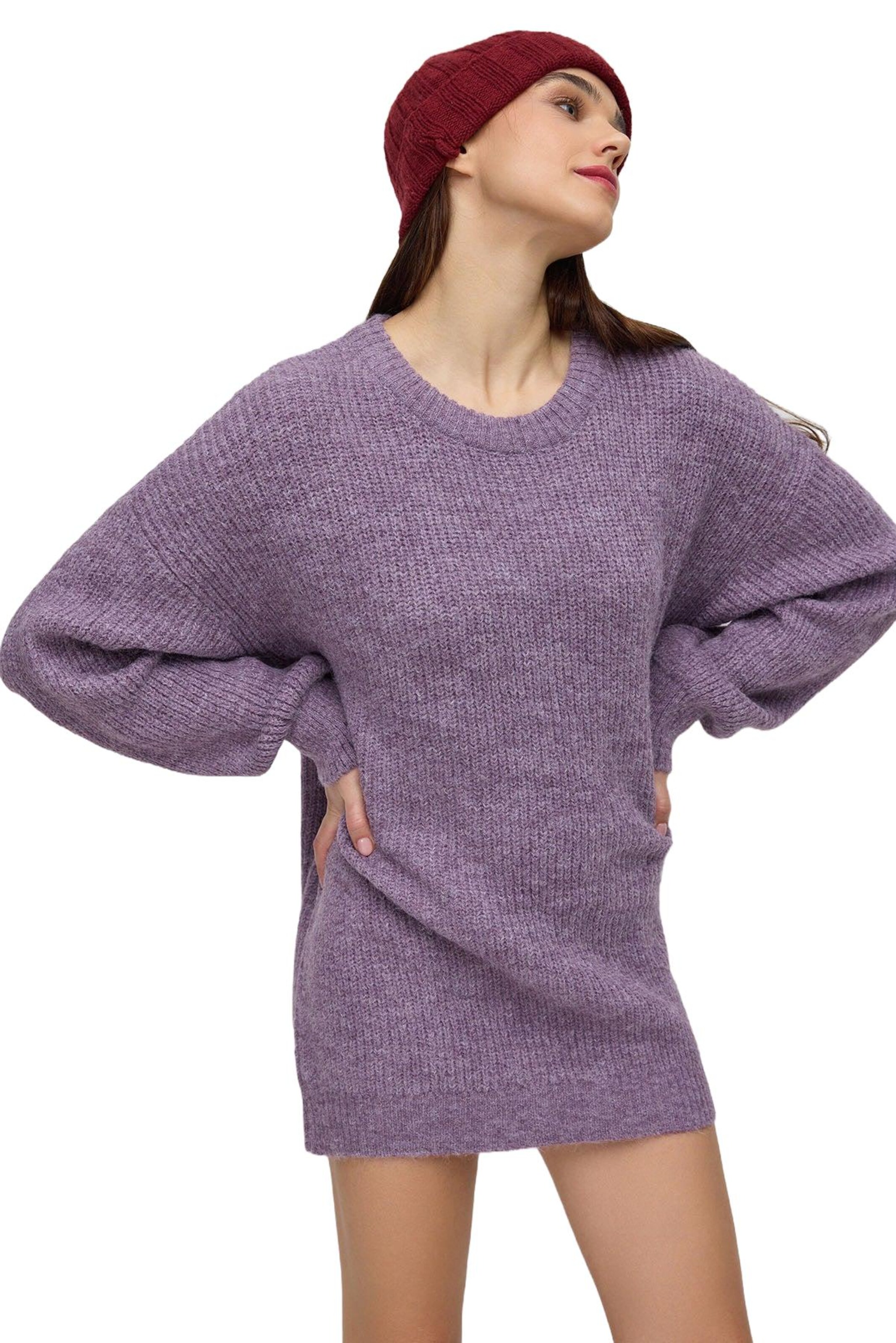 No Matter What Kleid in Lila