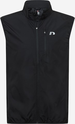 Gilet de sport Newline en noir : devant
