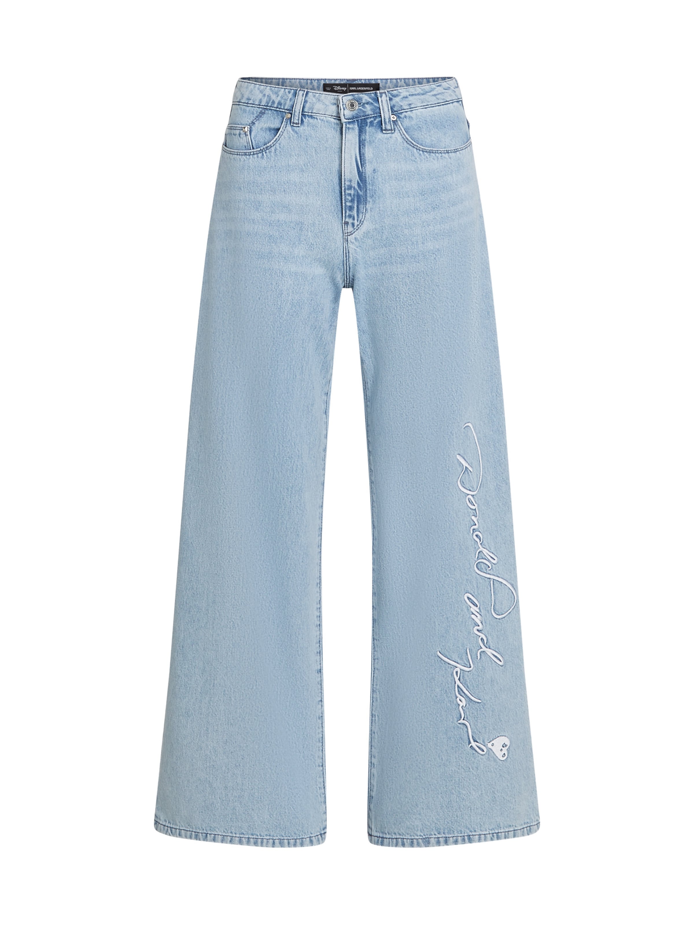 Karl Lagerfeld Loose fit Jeans ' Disney X KL ' in Blue: front