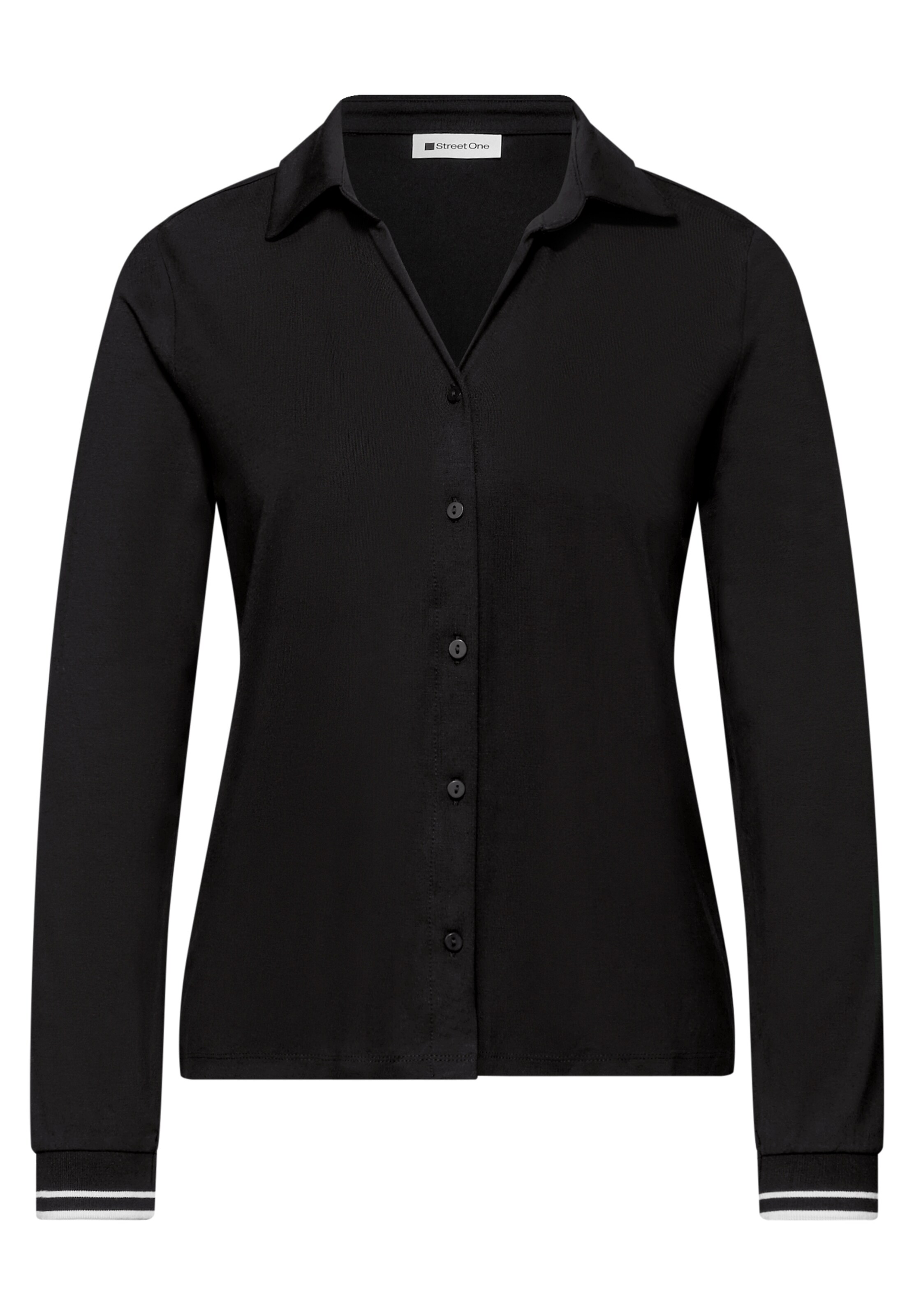STREET ONE Blouse in Black: front
