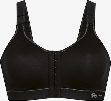 ANITA Bra 'frontline open Sport' in Black: front