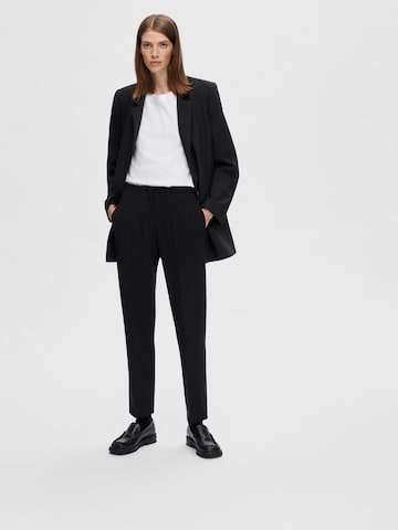 Regular Pantalon 'EMMA-TIA' SELECTED en noir