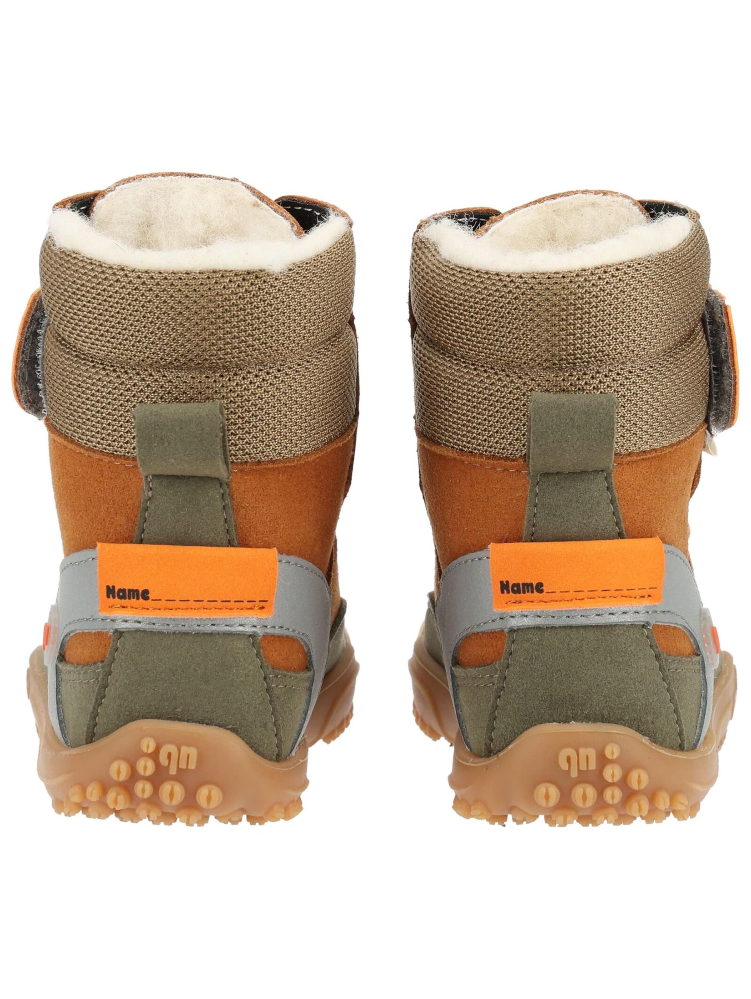 Bottes Qnuffs en jaune : derrière