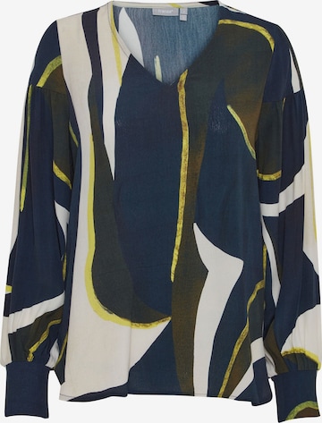 Chemisier 'Lena' Fransa en bleu : devant