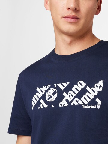 TIMBERLAND - Camiseta en azul