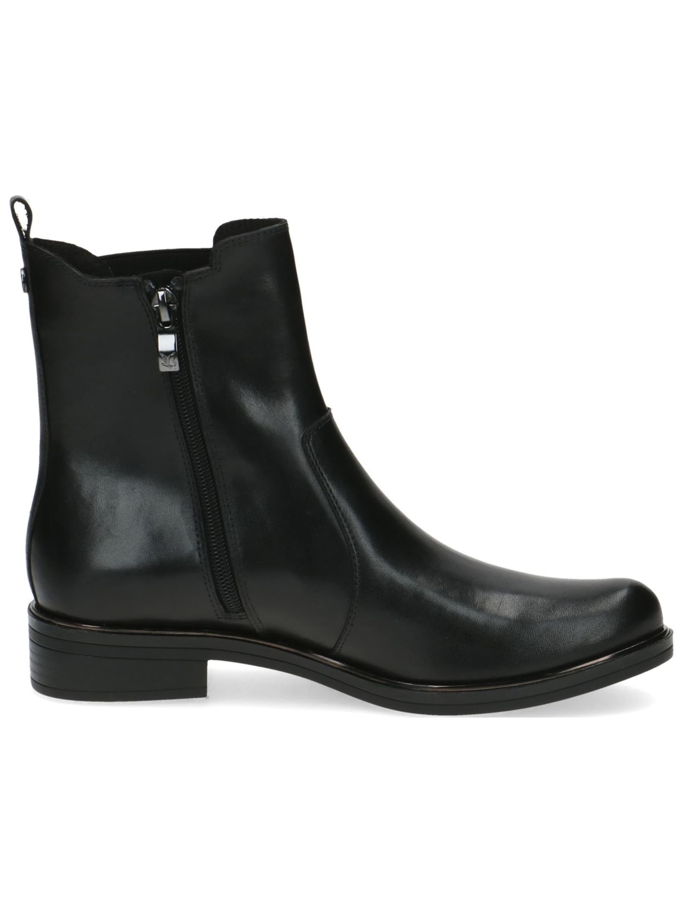 CAPRICE Chelsea boots in Zwart