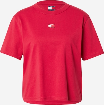 Maglietta di Tommy Jeans in rosso: frontale