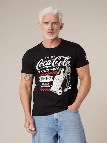 T-Shirt 'Deviler' Deeluxe en noir : devant