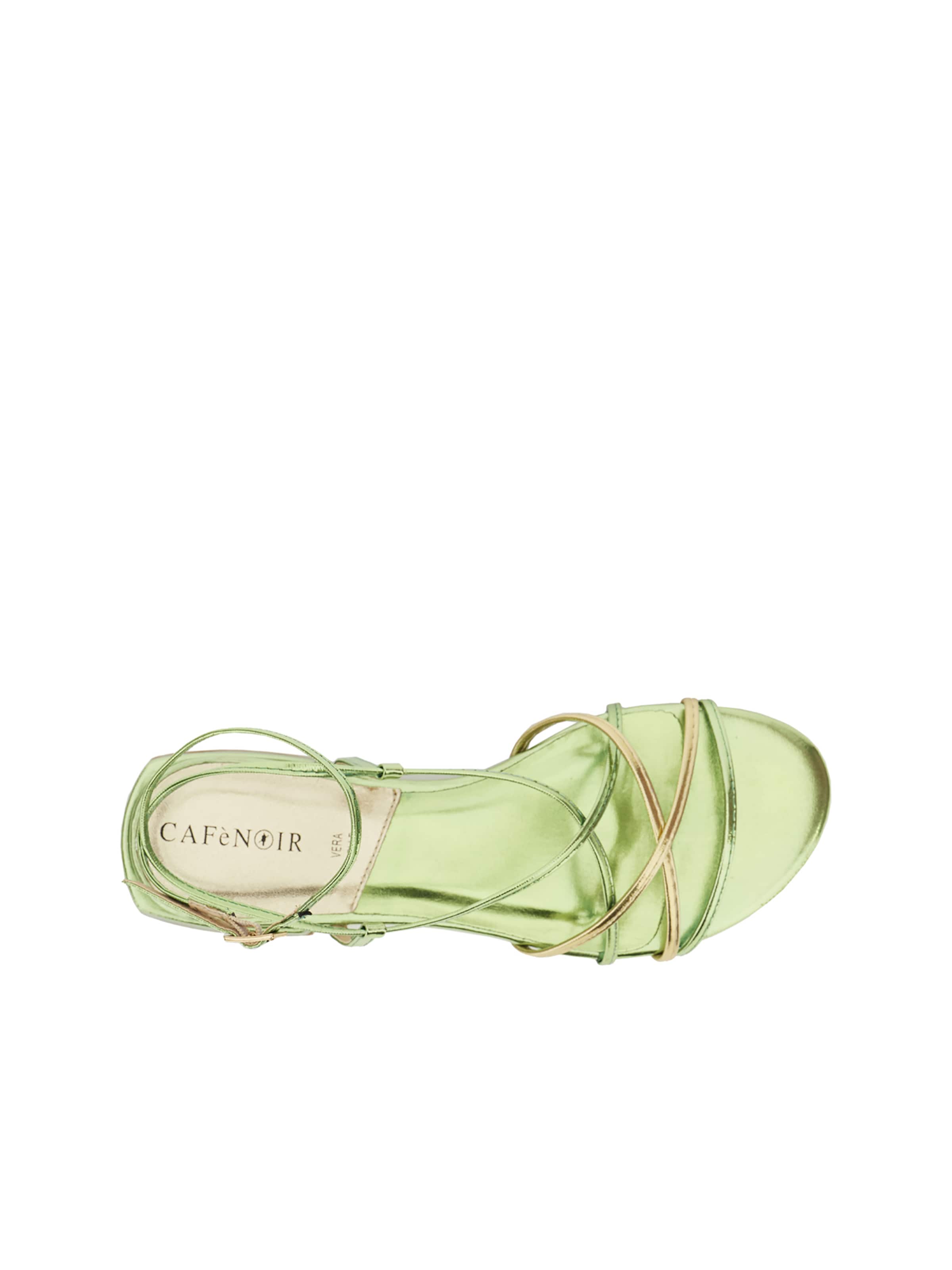 Sandalo con cinturino di CAFè NOIR in verde