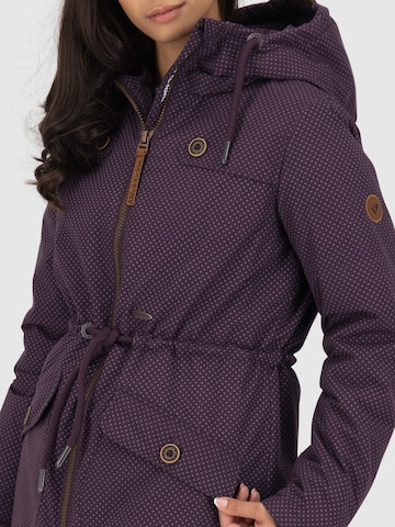 Alife and Kickin Winter Parka 'CharlotteAK' in Purple