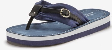 VENICE BEACH Teenslipper in Blauw: voorkant