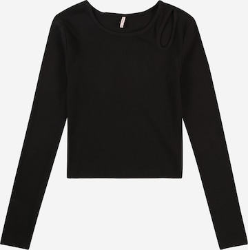 juoda ONLY GIRLS Marškinėliai 'KOGNESSA': priekis