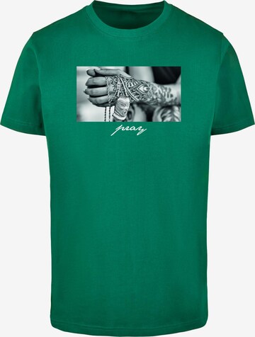 MT Men Shirt 'Pray 2.0' in Green: front