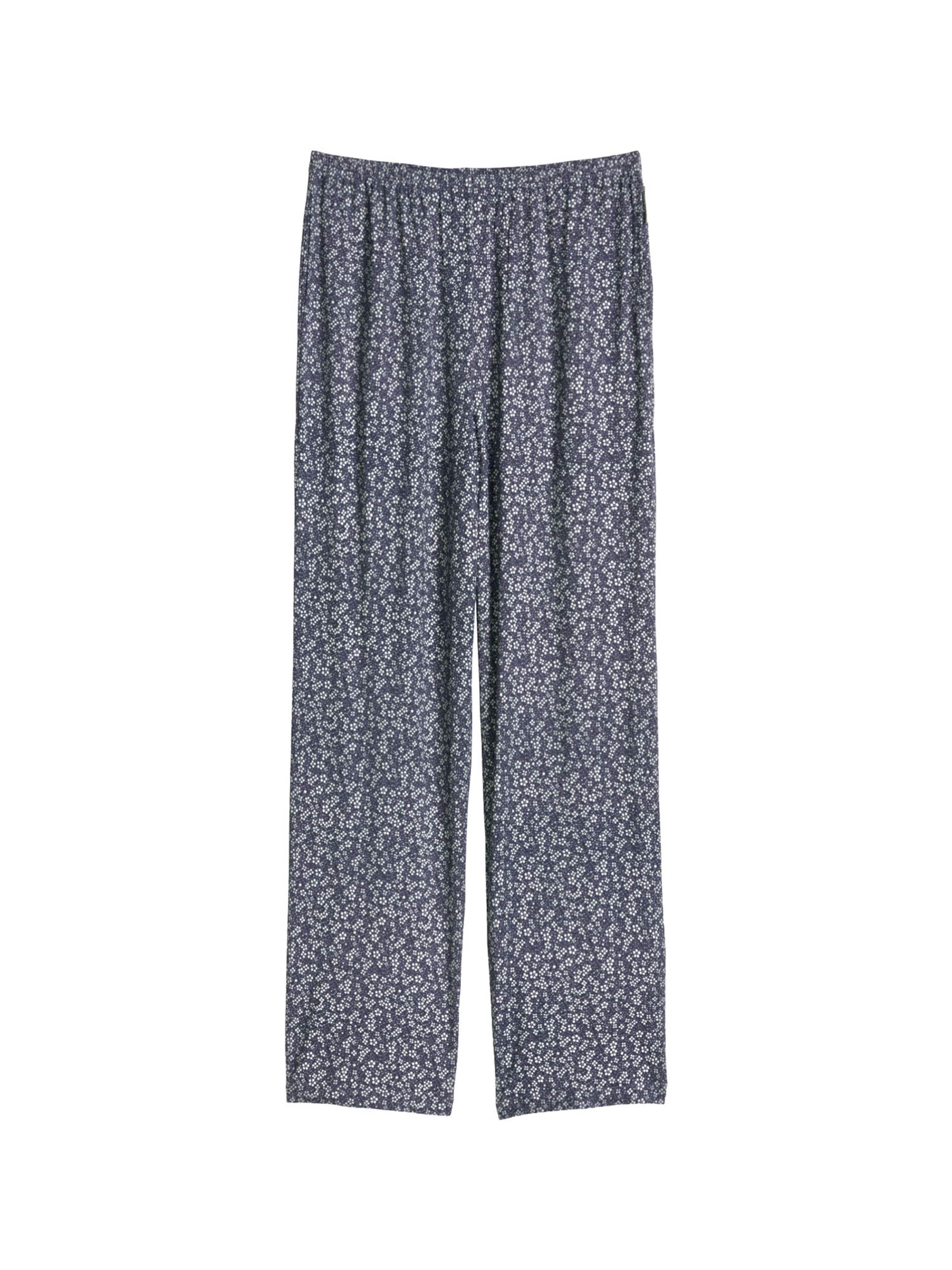 Pantalon de pyjama ' Loungewear-Styles ' Marc O'Polo en bleu : devant