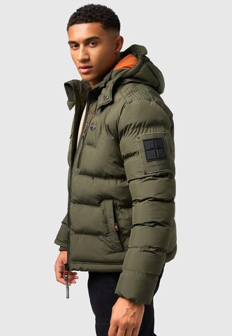 STONE HARBOUR Winter jacket 'Arvidoo' in Green