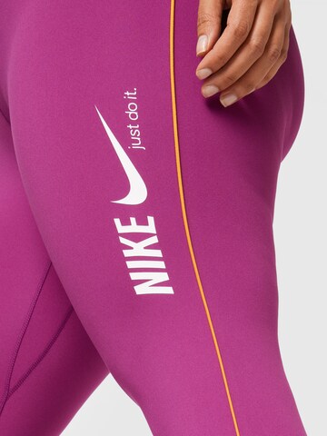 Nike Sportswear Skinny Sportnadrágok - rózsaszín