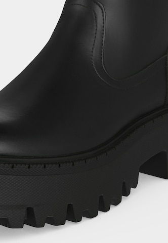 Bottines BUFFALO en noir : sur le côté