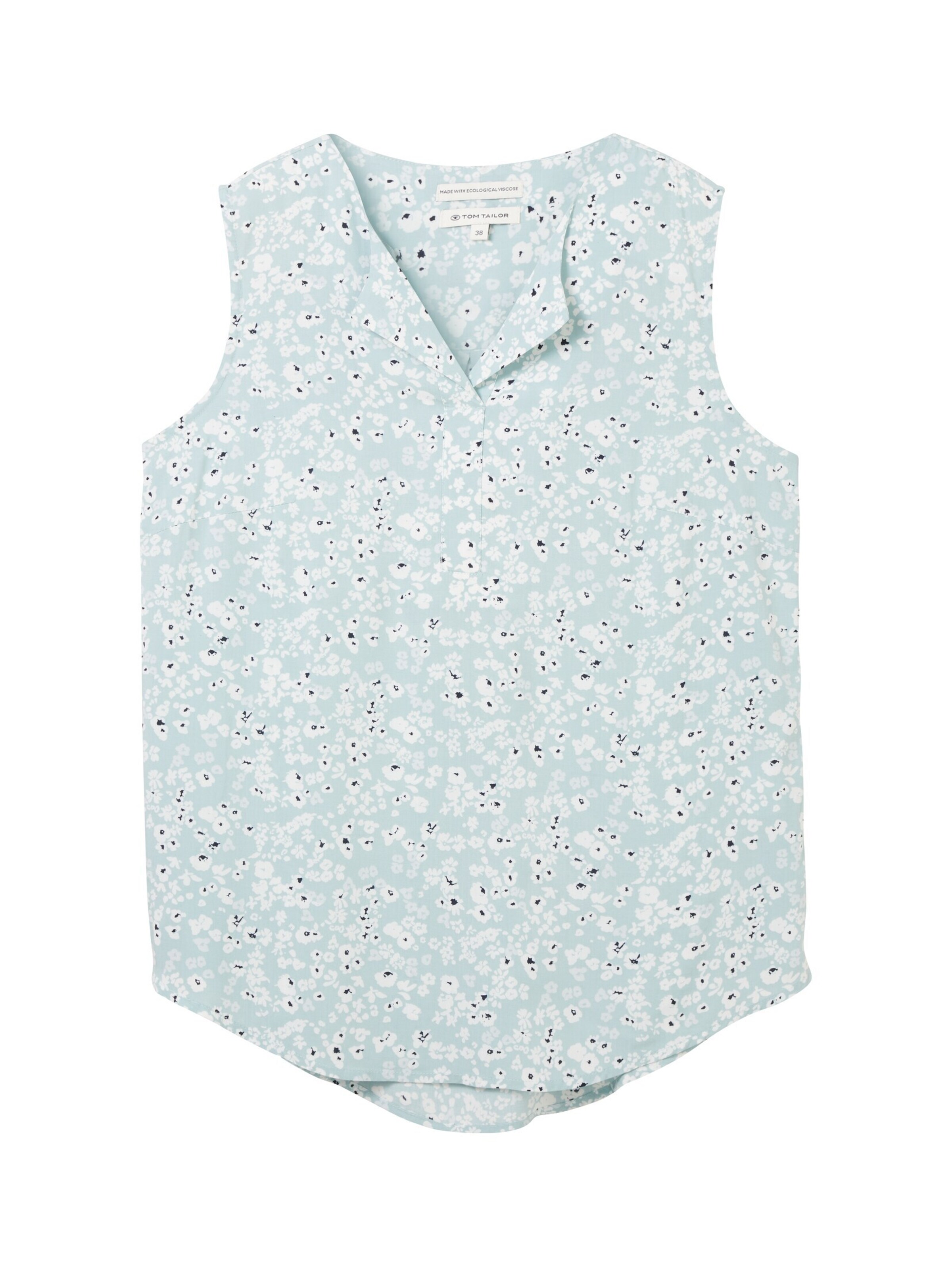 TOM TAILOR Bluse in Blau: Vorderseite