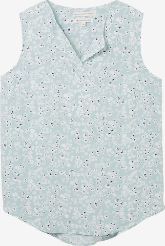 TOM TAILOR Bluse in Blau: predná strana